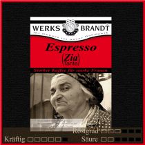 Espresso Zia |  | sehr intensiv - feine Süße - pfeffrig 
